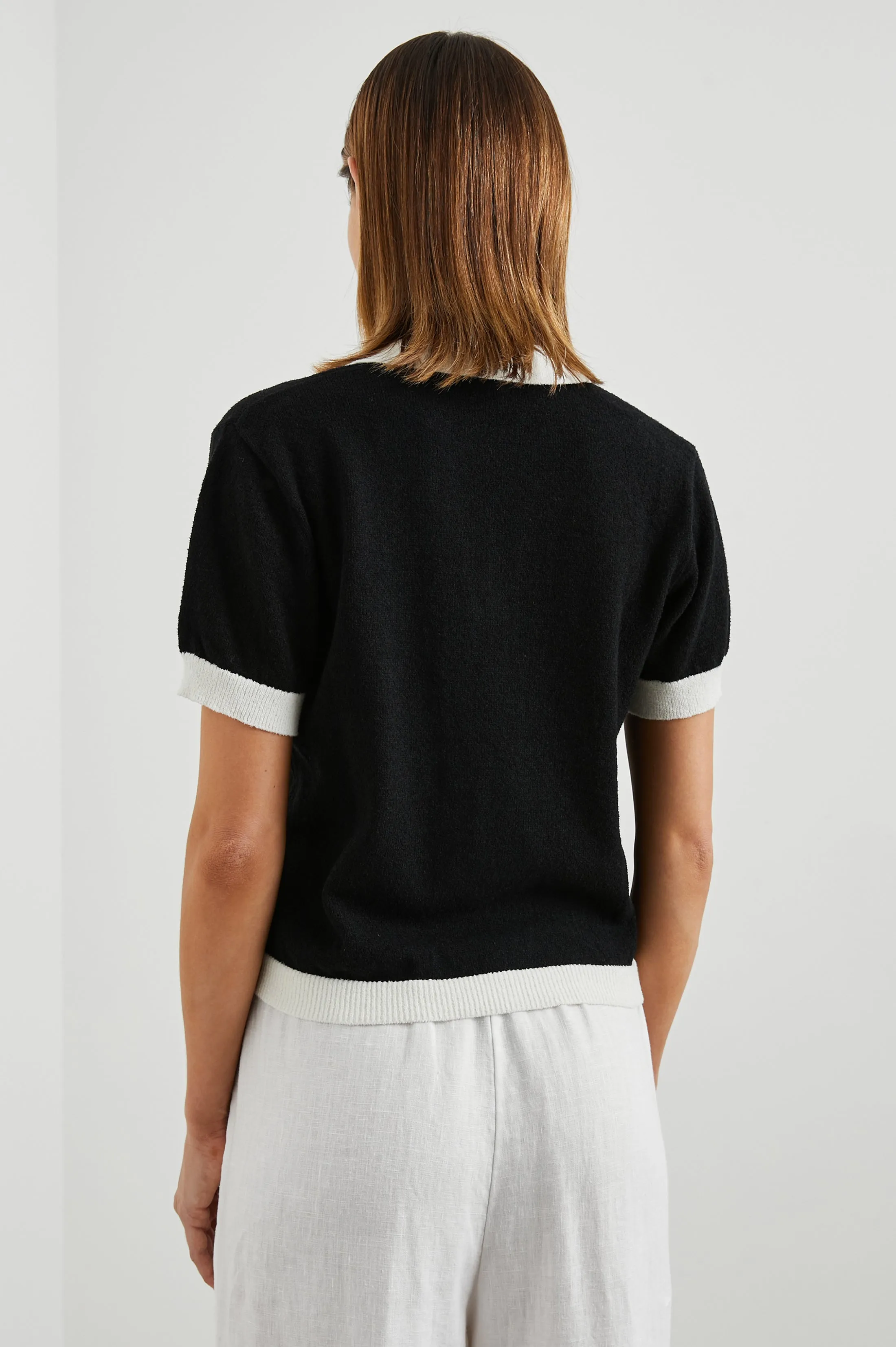 ARYA TOP - BLACK Rails