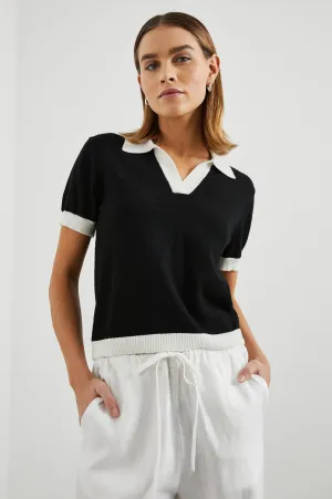 ARYA TOP - BLACK Rails