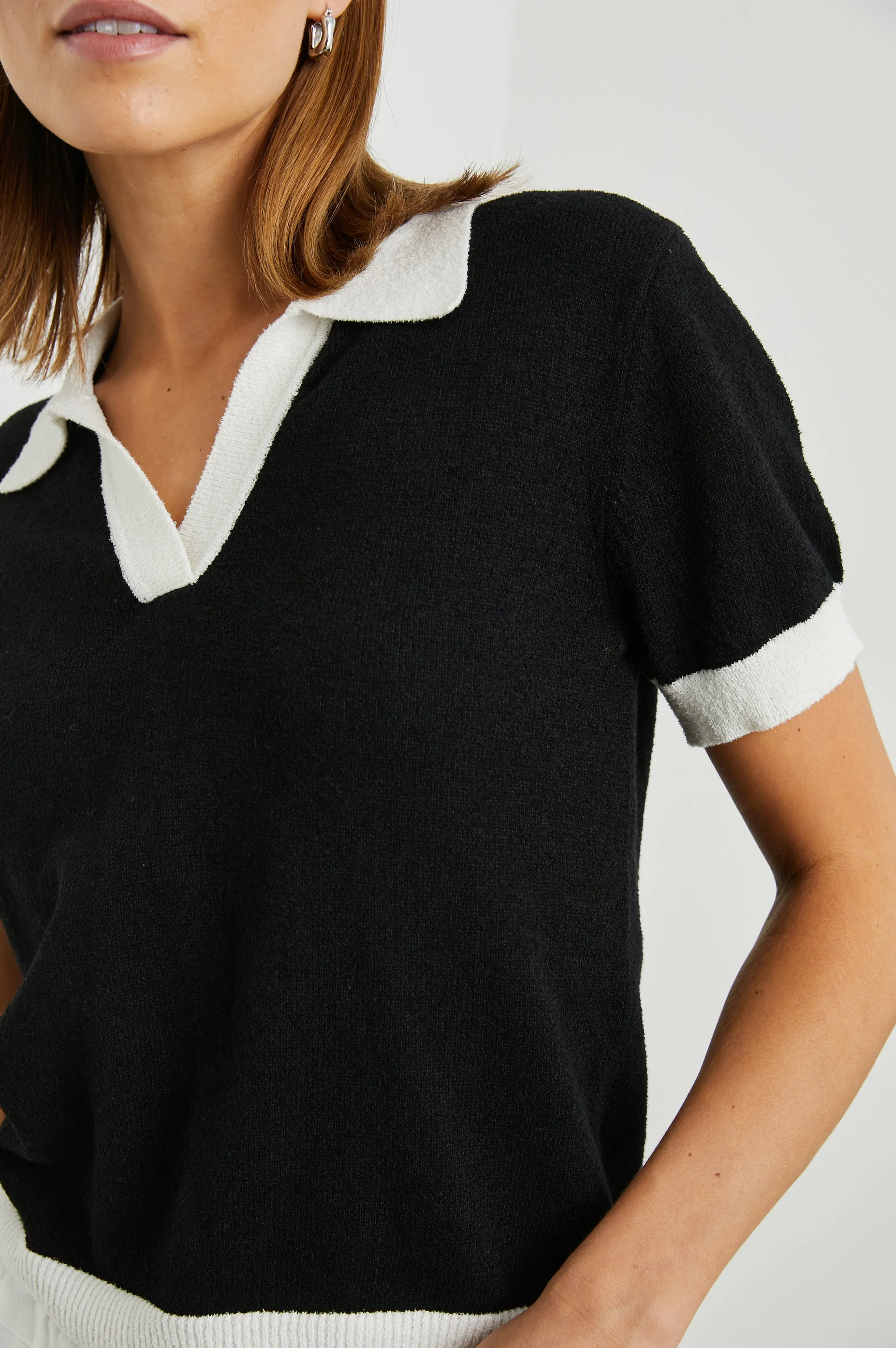 ARYA TOP - BLACK Rails