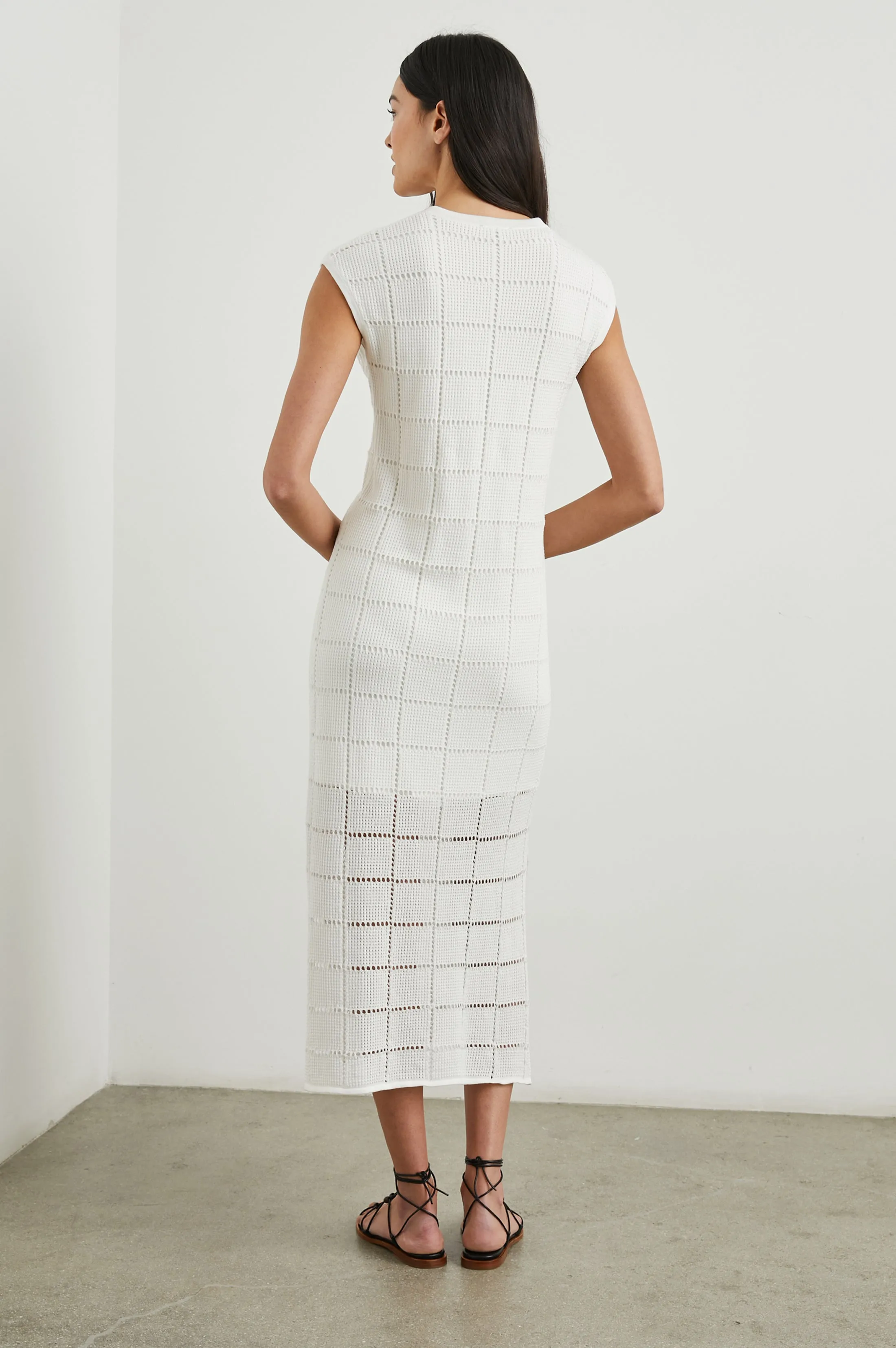 ASHLEY DRESS - WHITE Rails