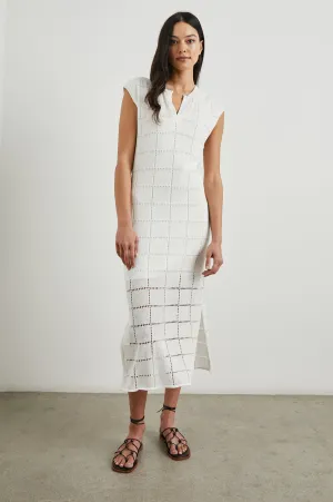 ASHLEY DRESS - WHITE Rails