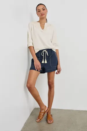 ASTRA SHORT - NAVY Rails