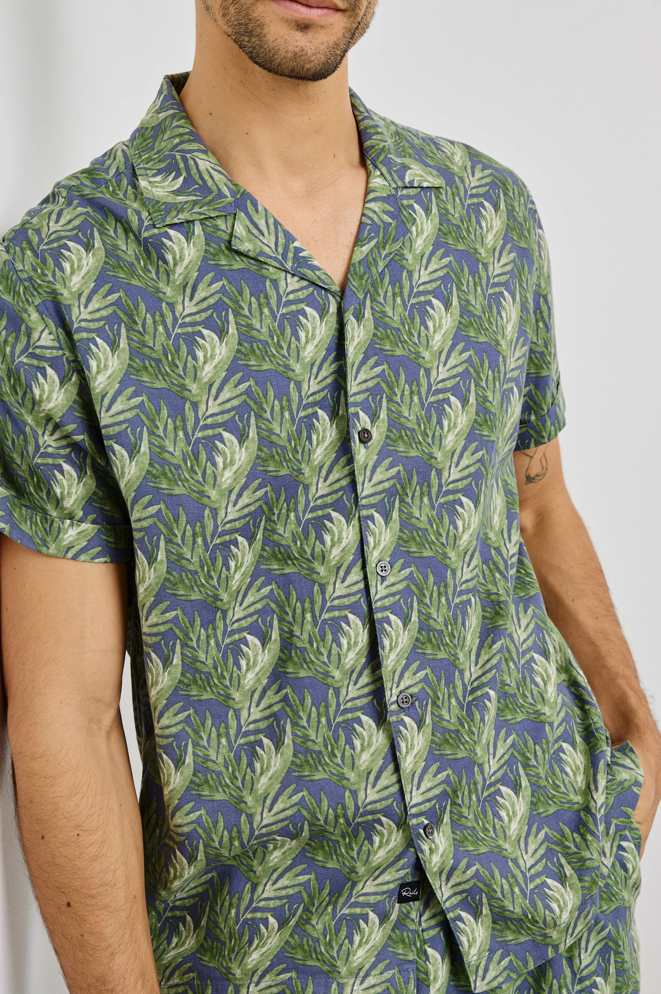 ATLAS SHIRT - SLATE SEAWEED Rails