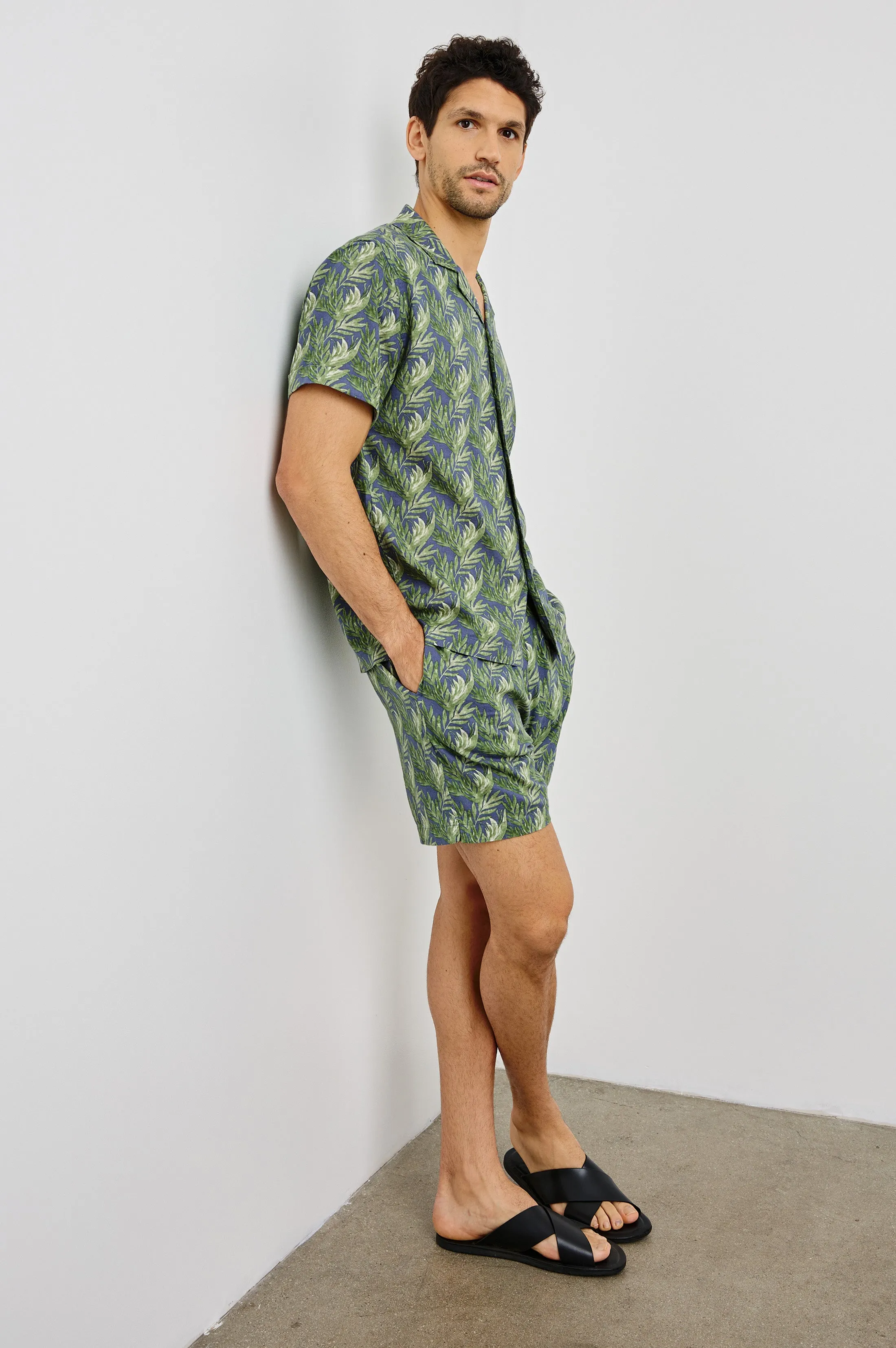 ATLAS SHIRT - SLATE SEAWEED Rails