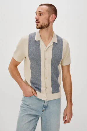 ATWOOD SHIRT - ECRU CHAMBRAY Rails