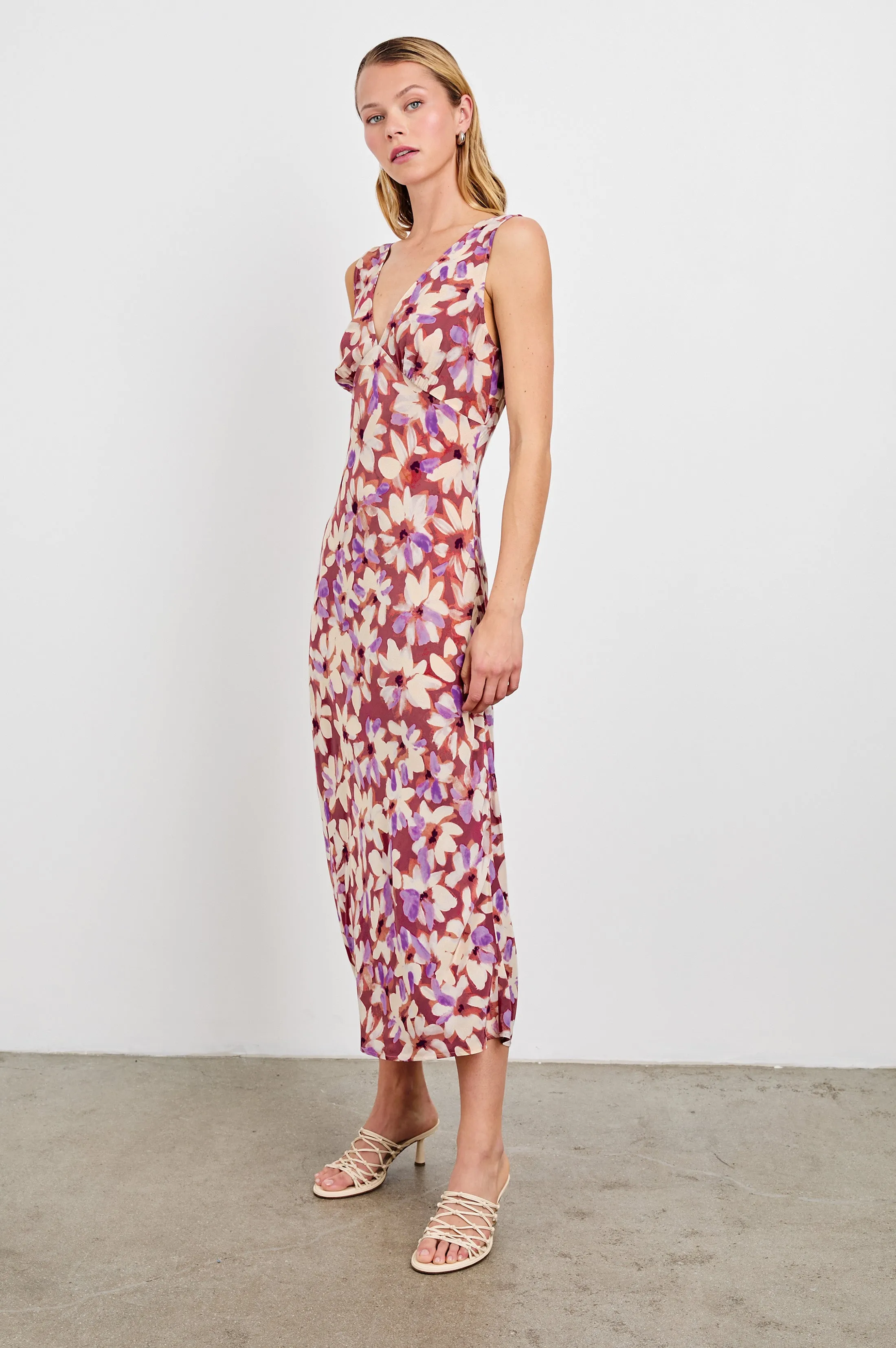 AUDRINA DRESS - AMARANTH Rails