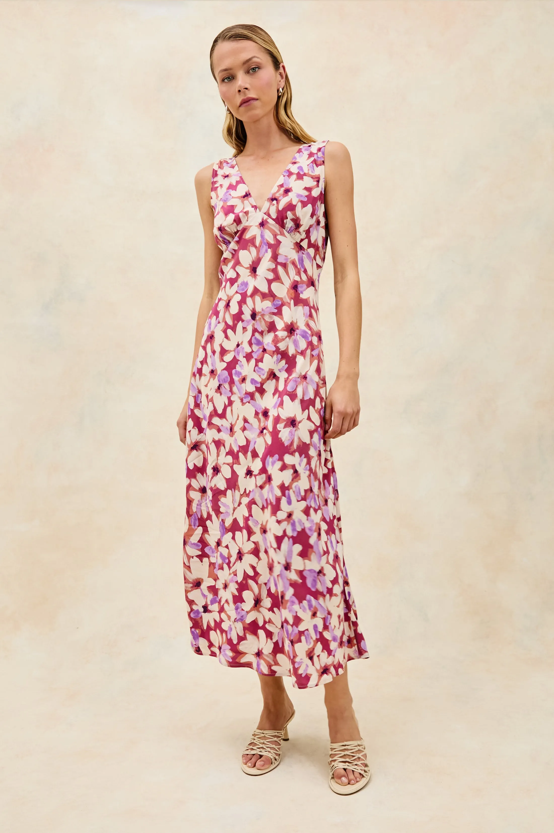 AUDRINA DRESS - AMARANTH Rails