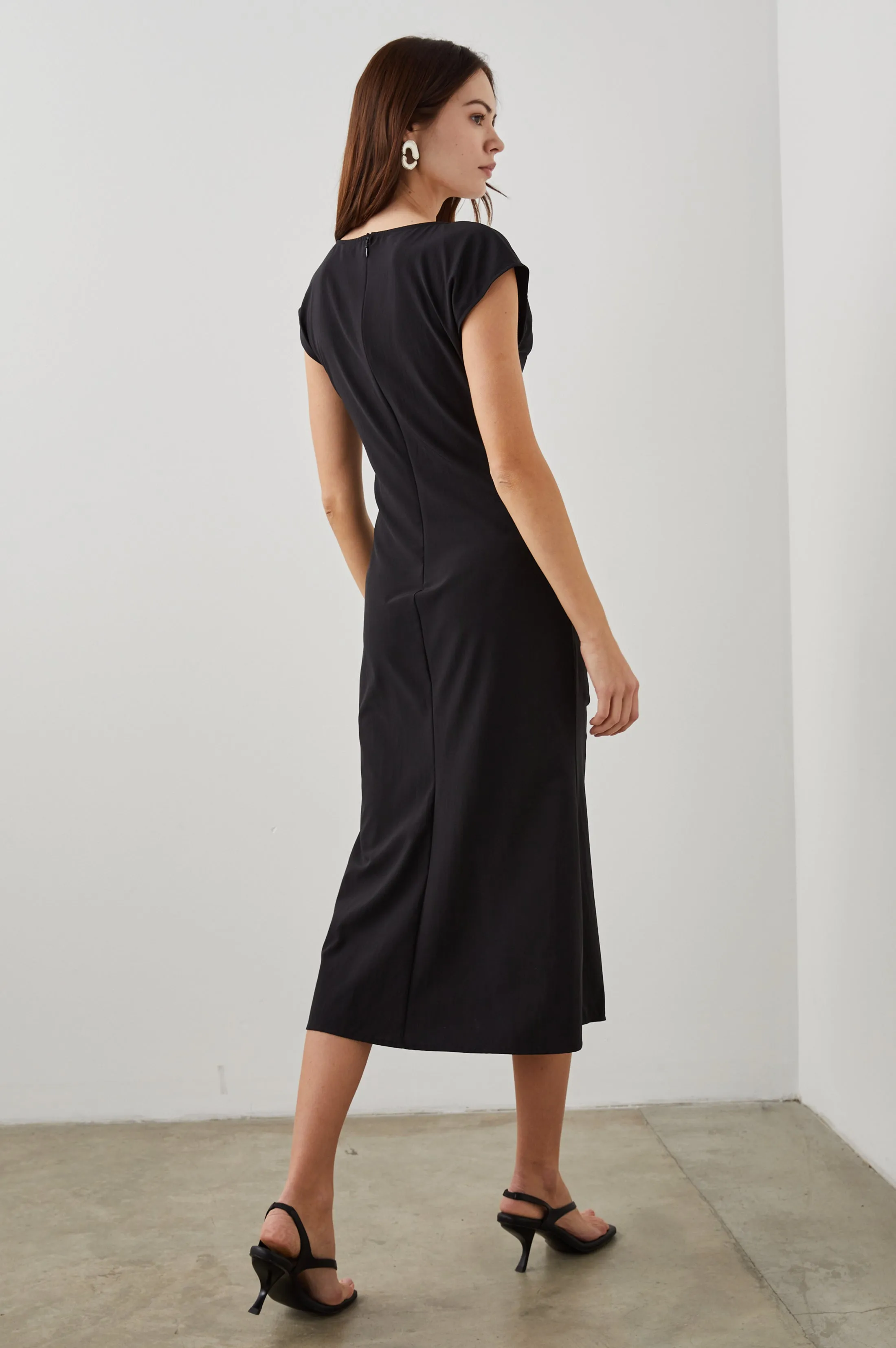 AUREN DRESS - BLACK Rails