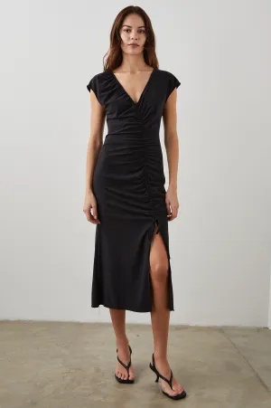 AUREN DRESS - BLACK Rails