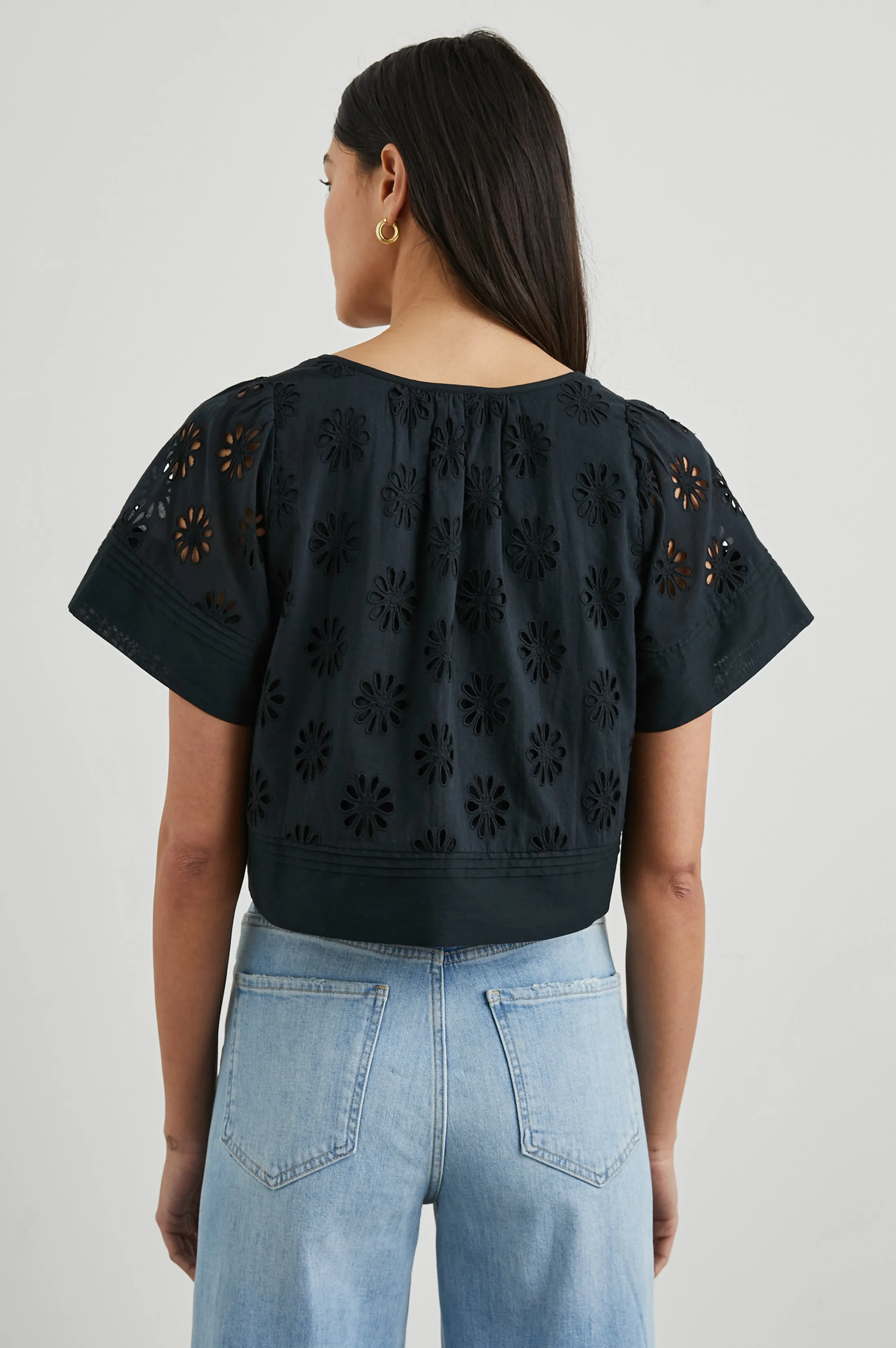 BAMBINA TOP - BLACK Rails