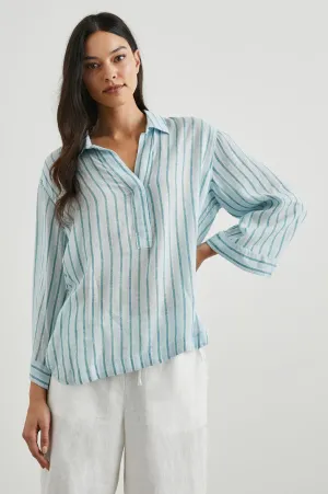 BANKS TOP - CAMBRIA STRIPE Rails