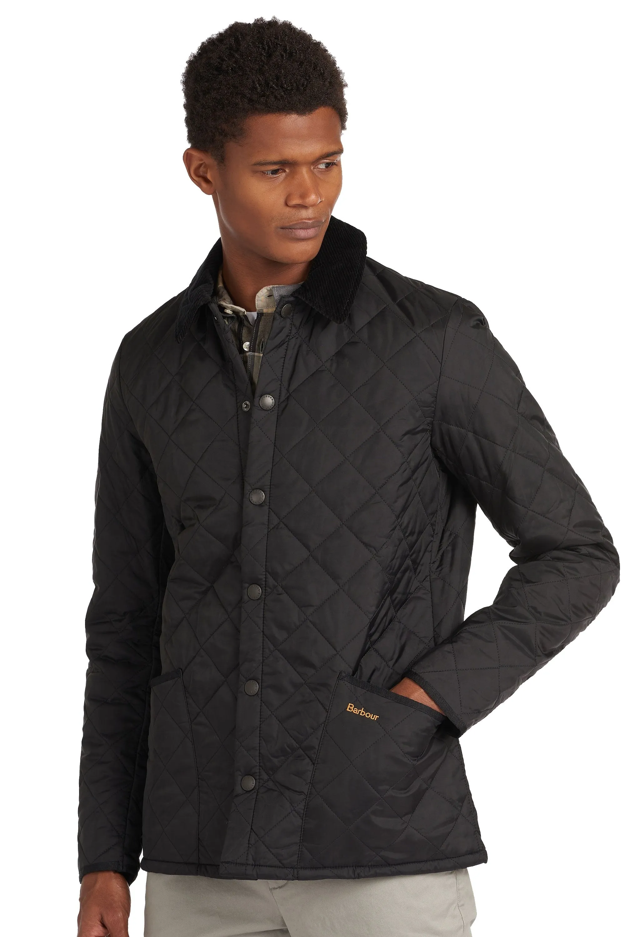Barbour Heritage Liddesdale Quilted Jacket Black