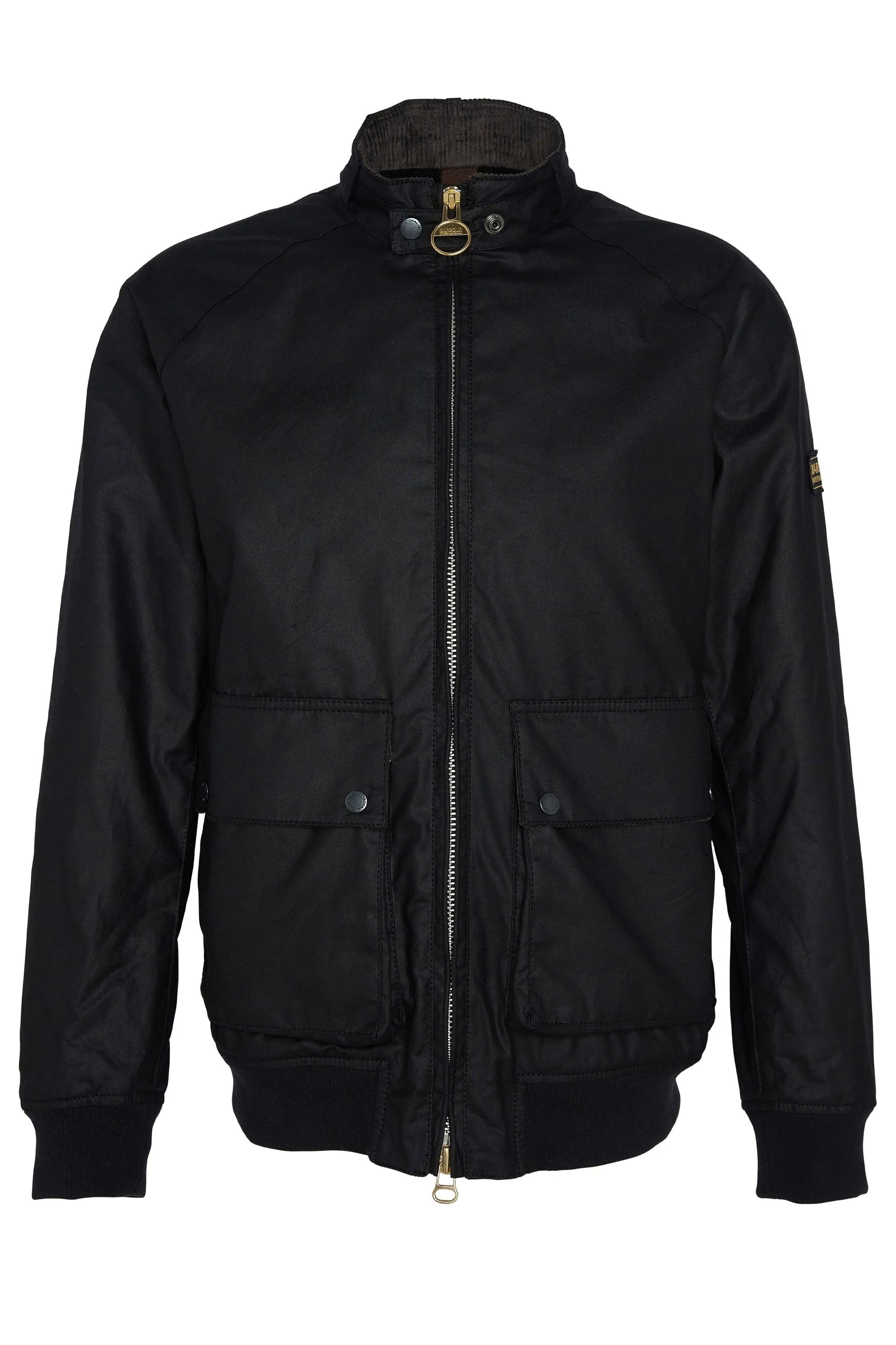 Barbour International Craggan Wax Jacket Black