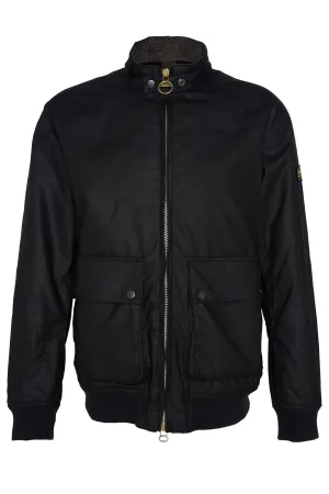 Barbour International Craggan Wax Jacket Black