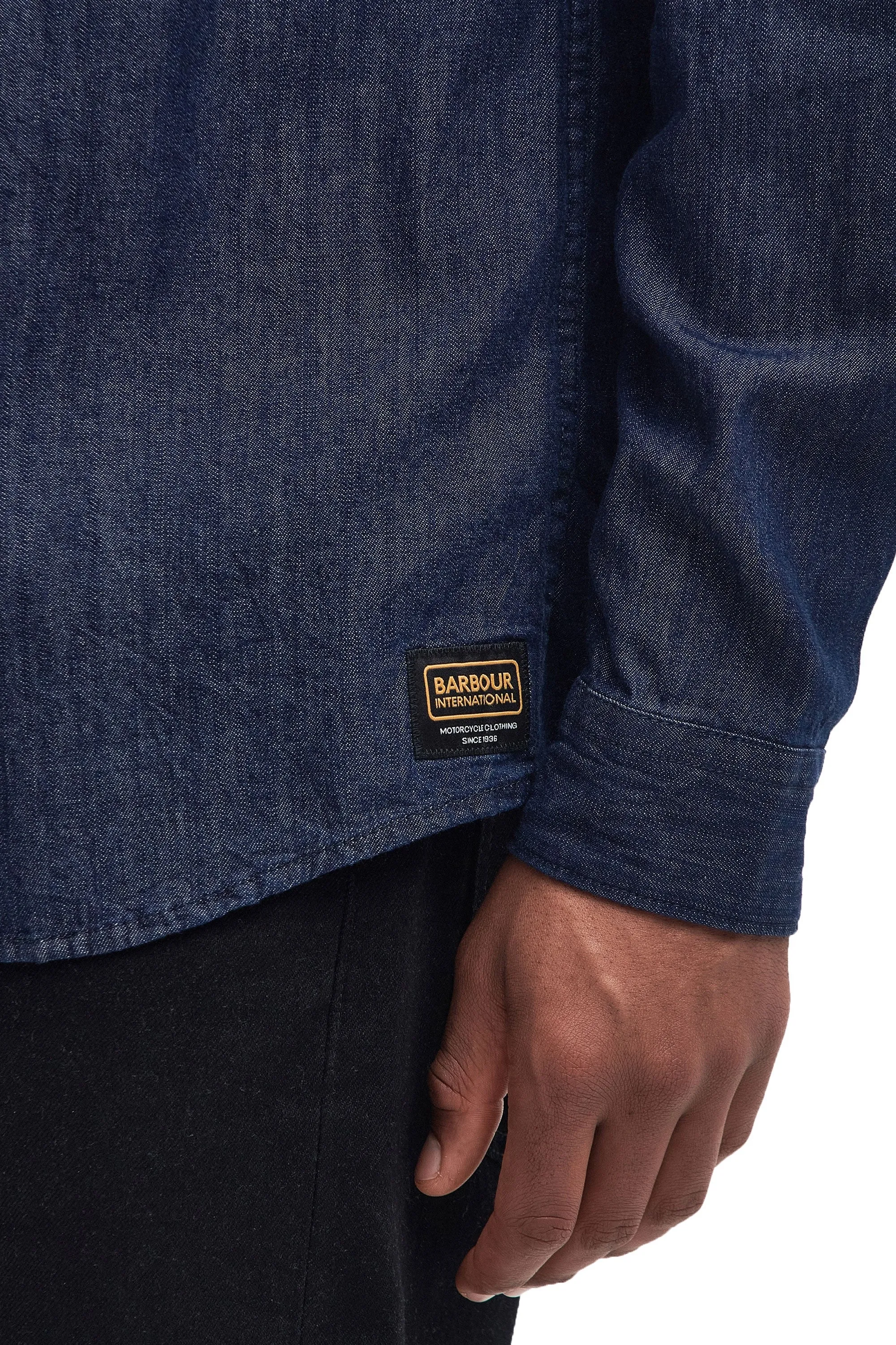 Barbour International Dalston Denim Shirt Chambray