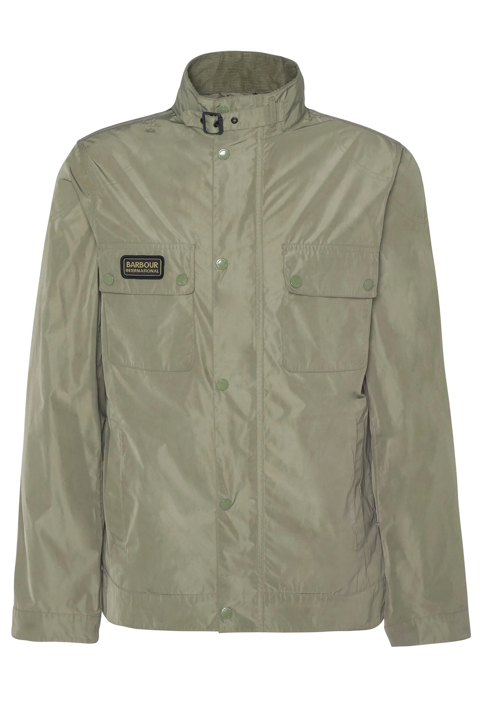 Barbour International Merton Shell Showerproof Jacket Bleached Olive