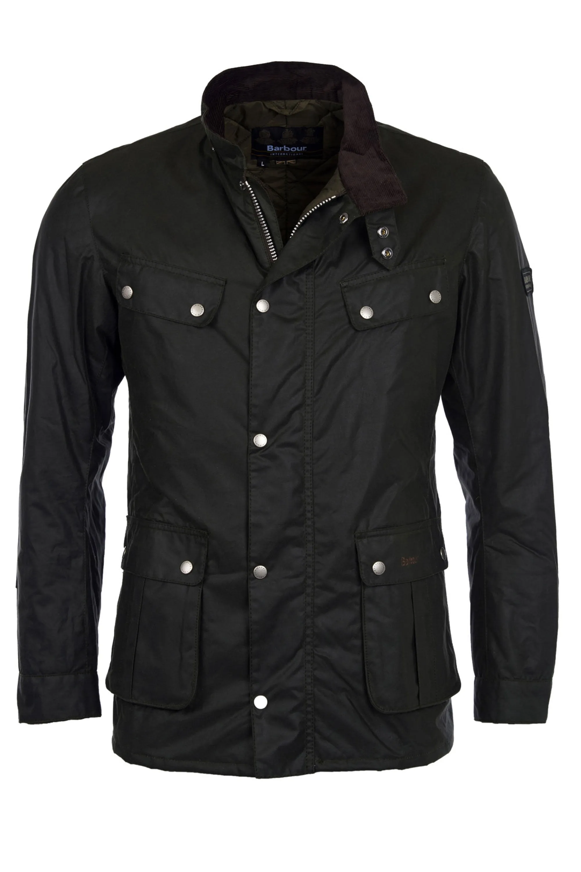 Barbour International Tourer Wax Duke Jacket Sage