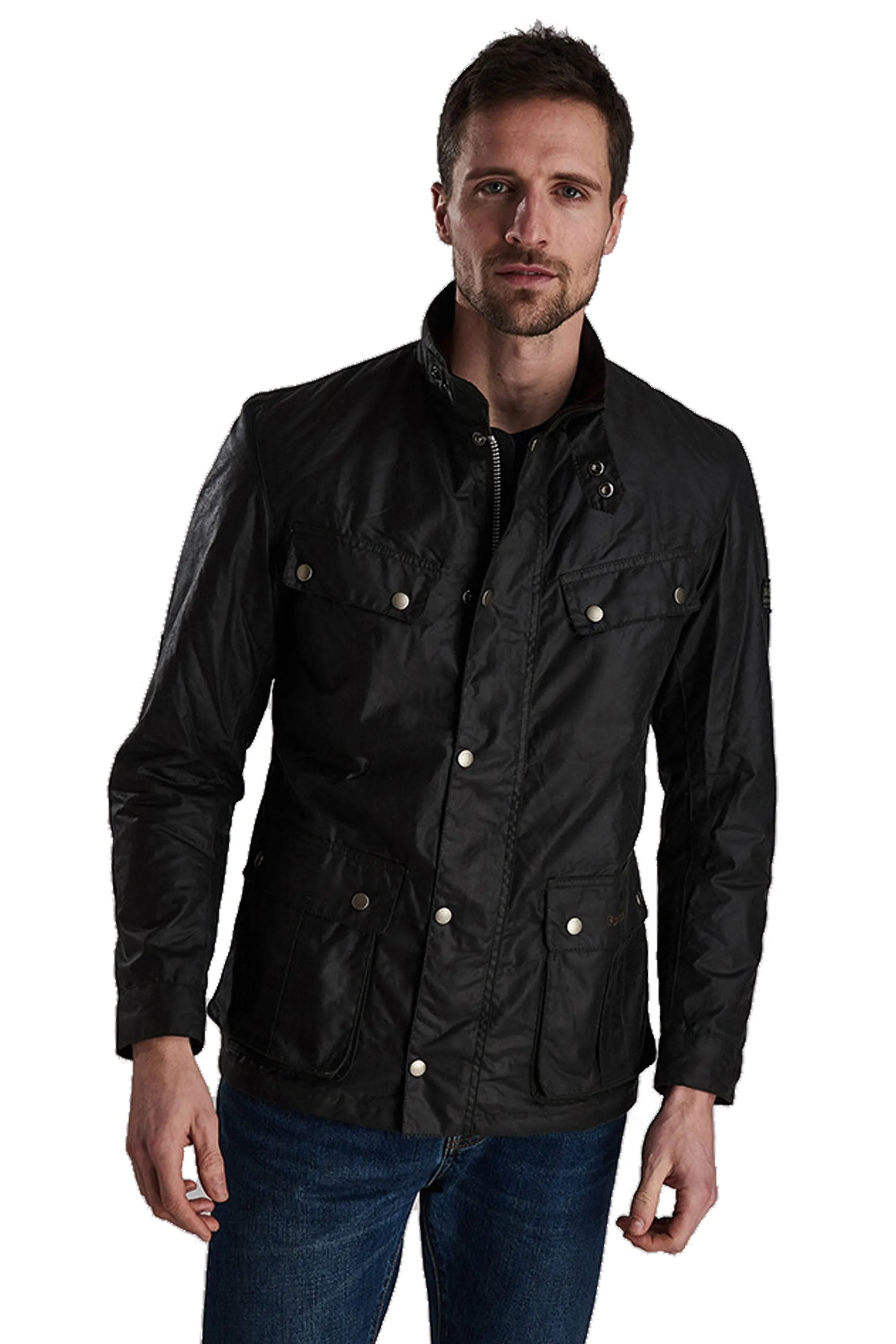 Barbour International Tourer Wax Duke Jacket Sage