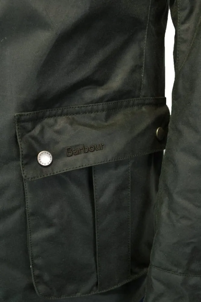 Barbour International Tourer Wax Duke Jacket Sage