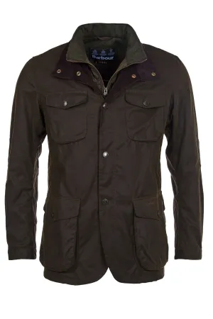 Barbour Ogston Wax Jacket Olive