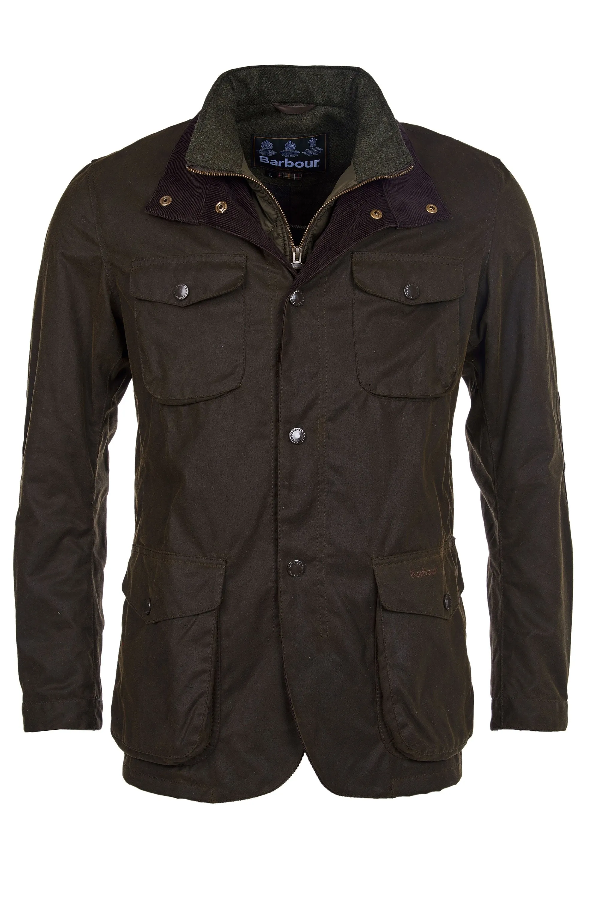 Barbour Ogston Wax Jacket Olive