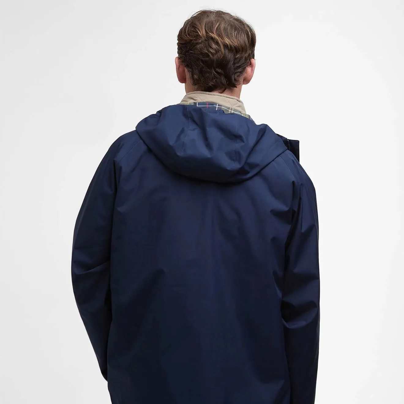 Barbour Trover Waterproof Jacket Navy