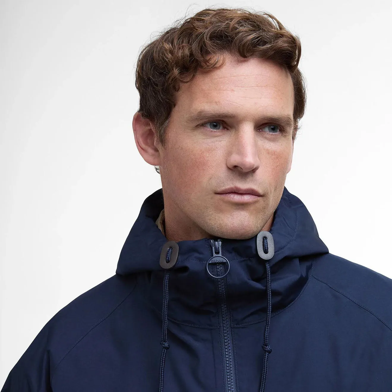 Barbour Trover Waterproof Jacket Navy