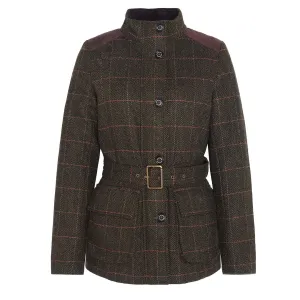 Barbour Womens Hollie Wool Jacket Spiced Pumpkin