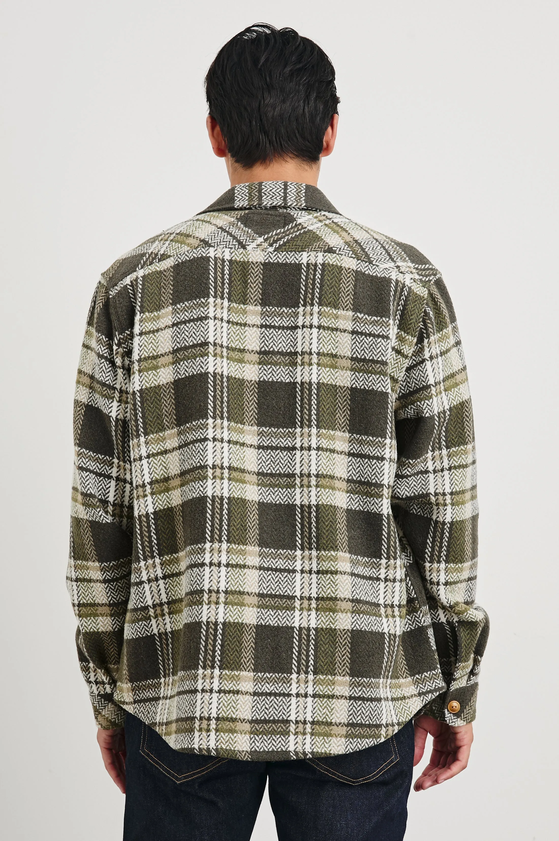 BERKSHIRE SHIRT JACKET - GRAPE LEAF CEDAR Rails