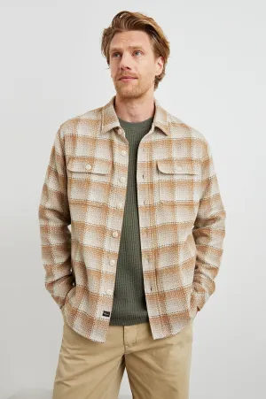 BERKSHIRE SHIRT JACKET - SIENNA SUNSET Rails