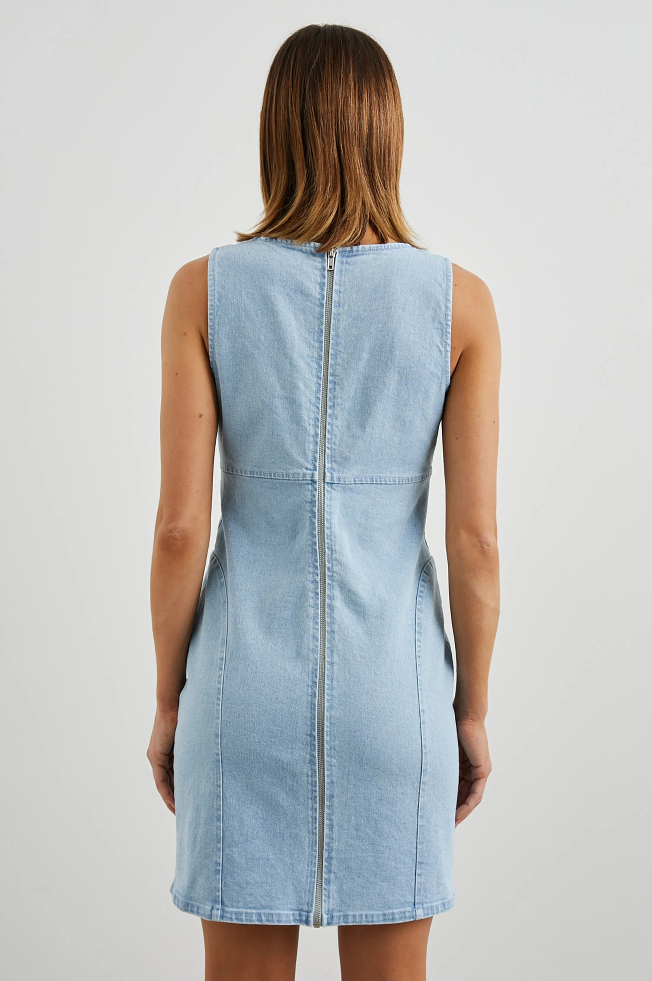 BLAZE DRESS - BLEACH INDIGO Rails