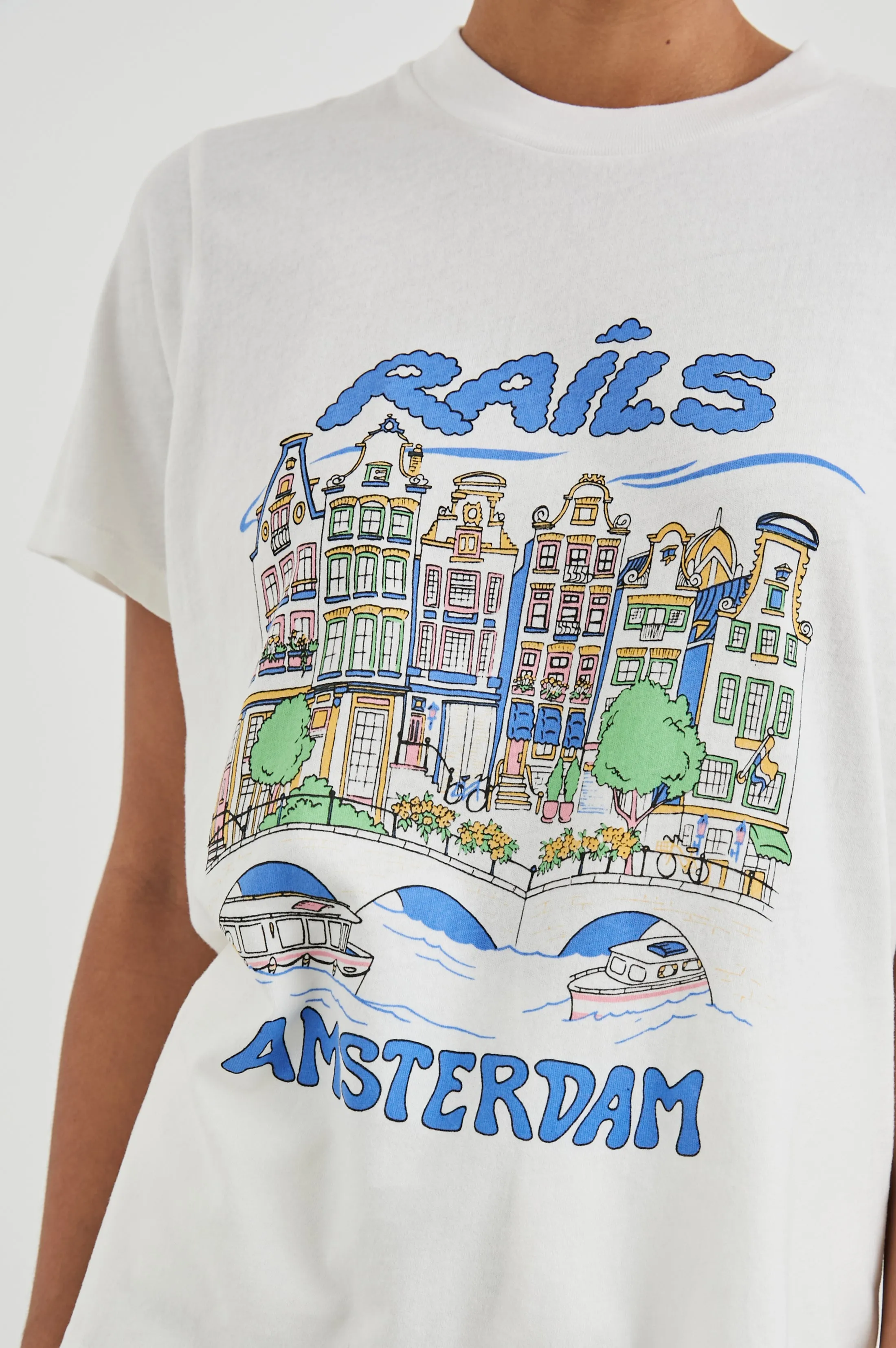 BOYFRIEND T-SHIRT - RAILS AMSTERDAM Rails