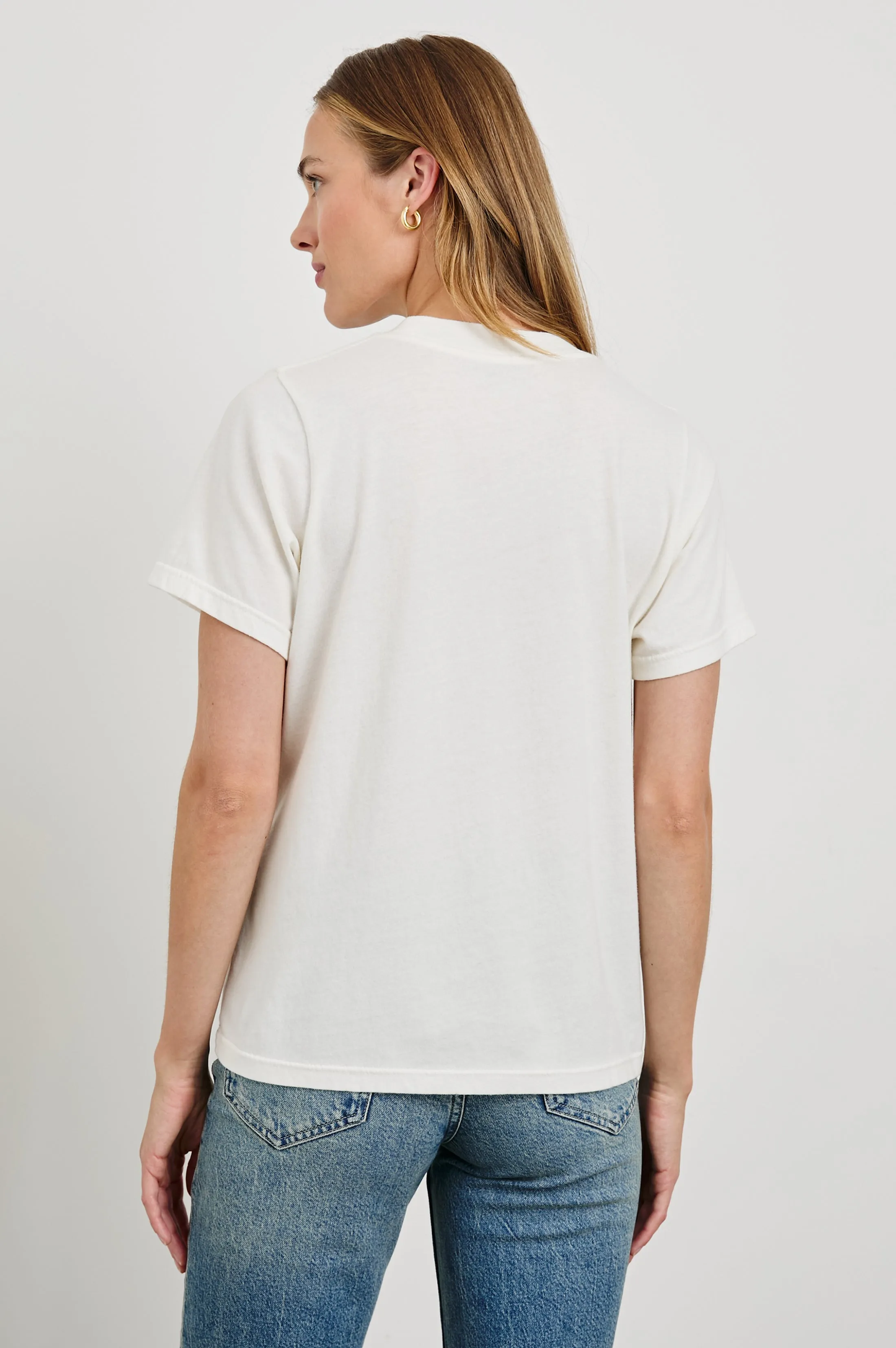 BOYFRIEND T-SHIRT - RAILS LOS ANGELES MAP WHITE Rails