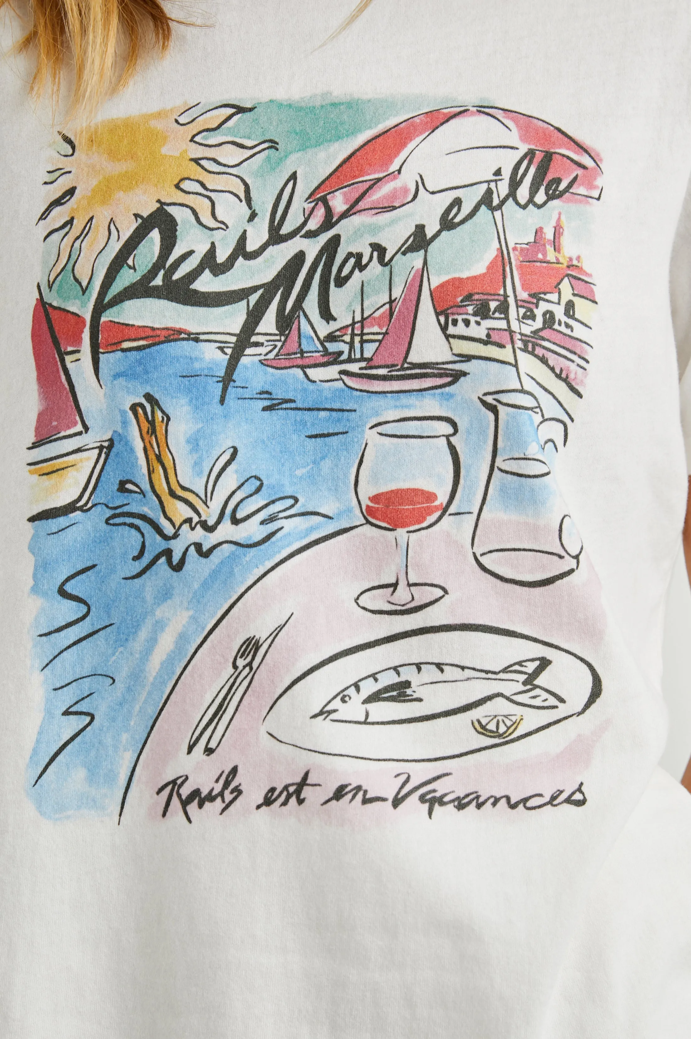 BOYFRIEND T-SHIRT - RAILS MARSEILLE Rails