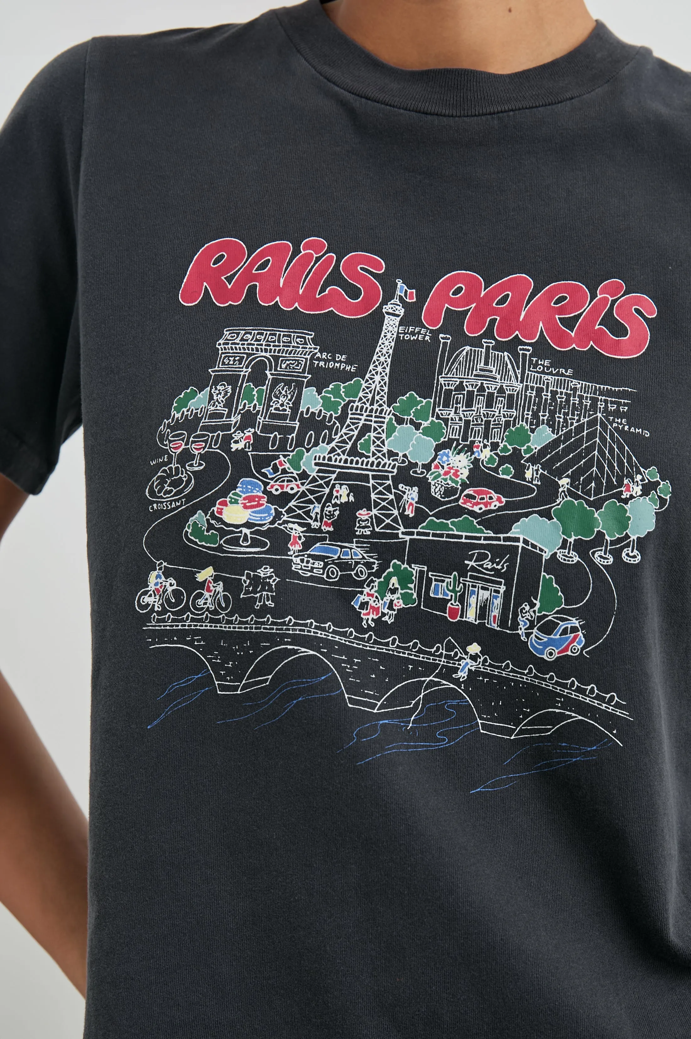 BOYFRIEND T-SHIRT - RAILS PARIS Rails