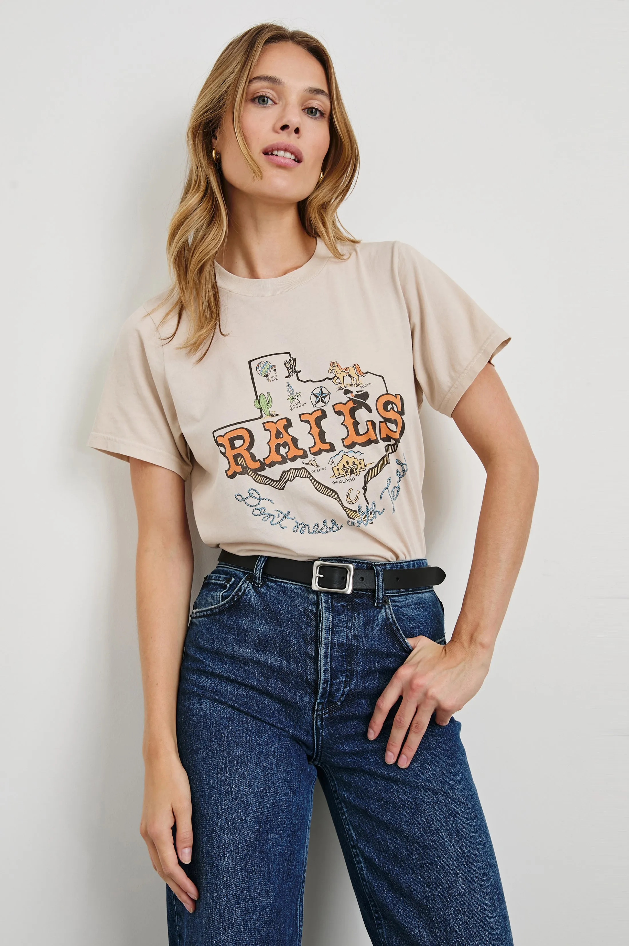 BOYFRIEND T-SHIRT - RAILS TEXAS Rails
