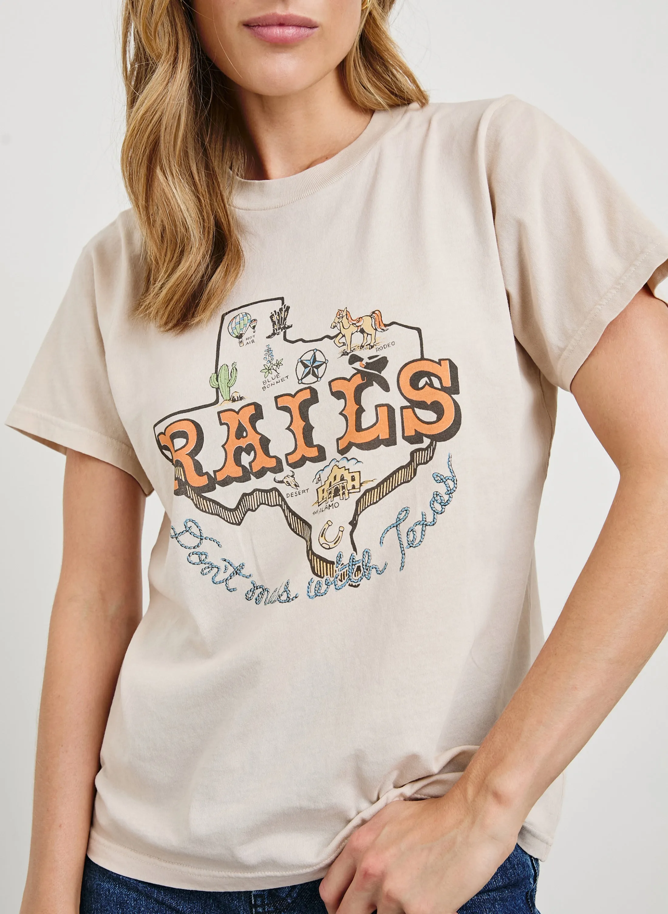 BOYFRIEND T-SHIRT - RAILS TEXAS Rails
