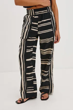 BRENDON PANT - ISLAND STRIPE Rails