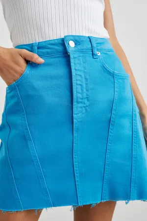 BRENTWOOD SKIRT - AQUARIUS RAW HEM Rails