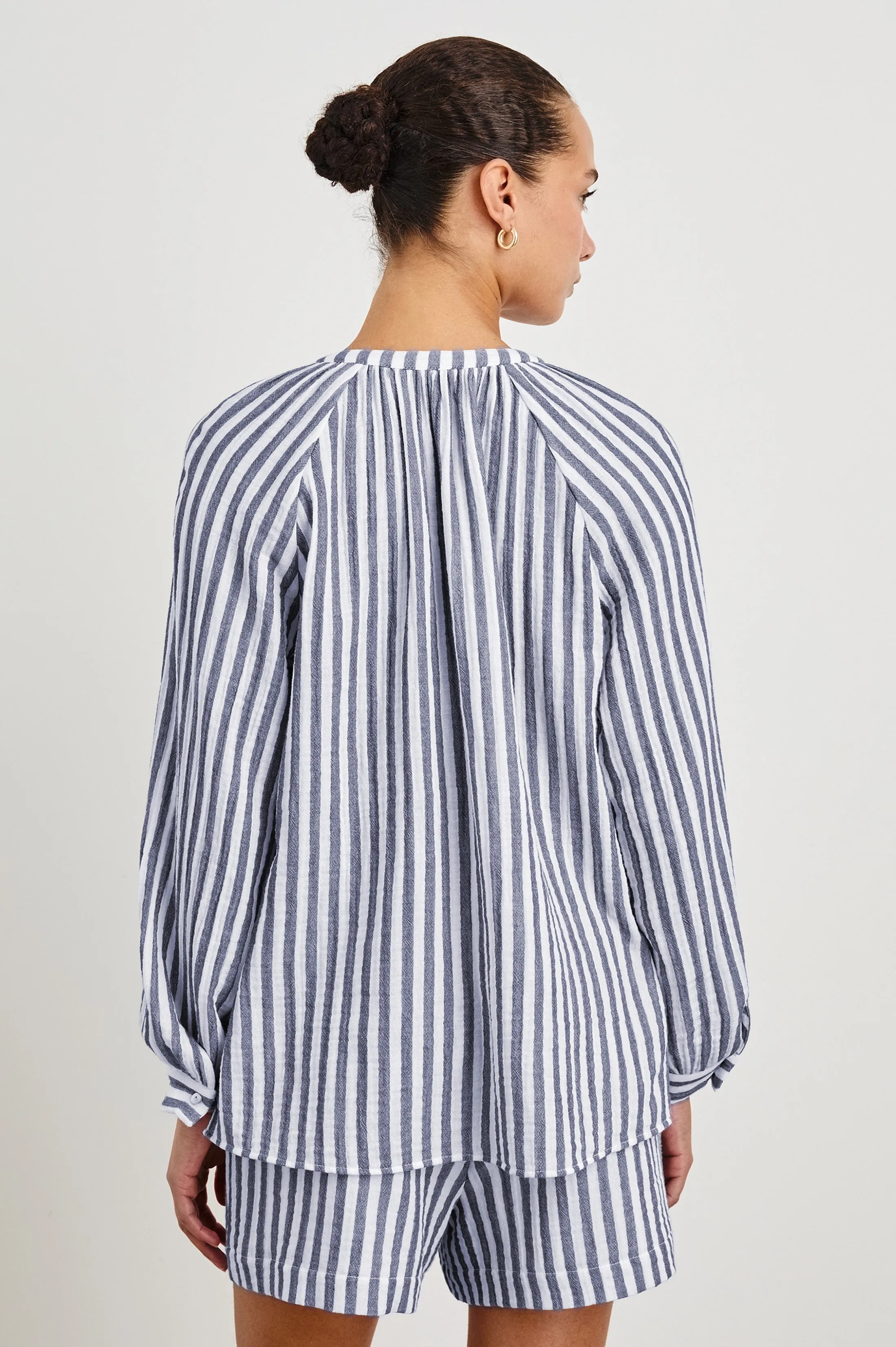 BRIELLE TOP - ADMIRAL STRIPE Rails