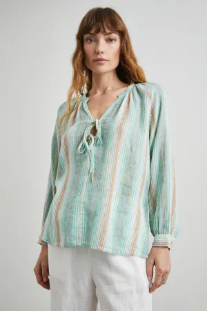 BRIELLE TOP - SEAVIEW STRIPE Rails