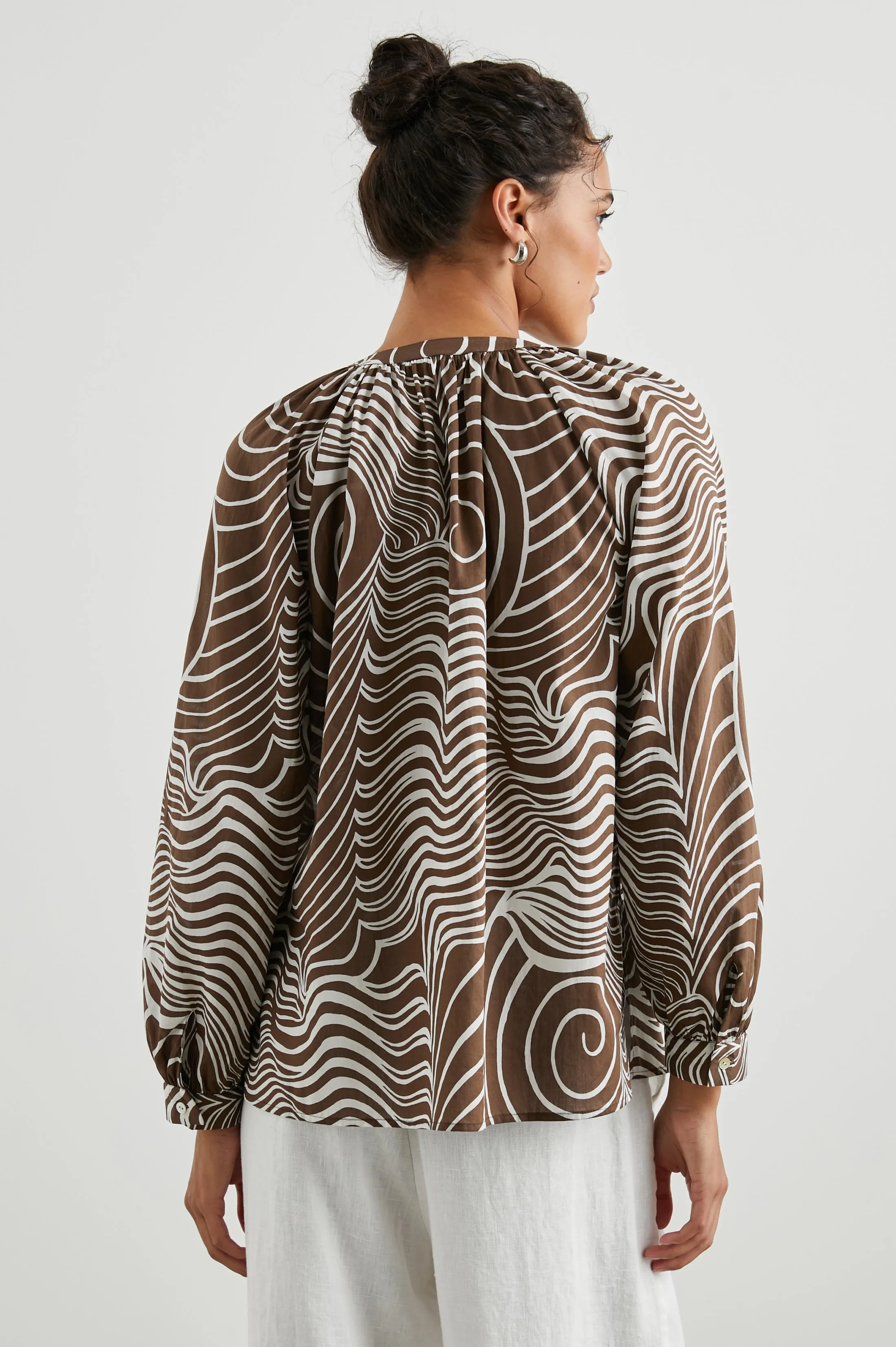 BRIELLE TOP - SWIRLS Rails