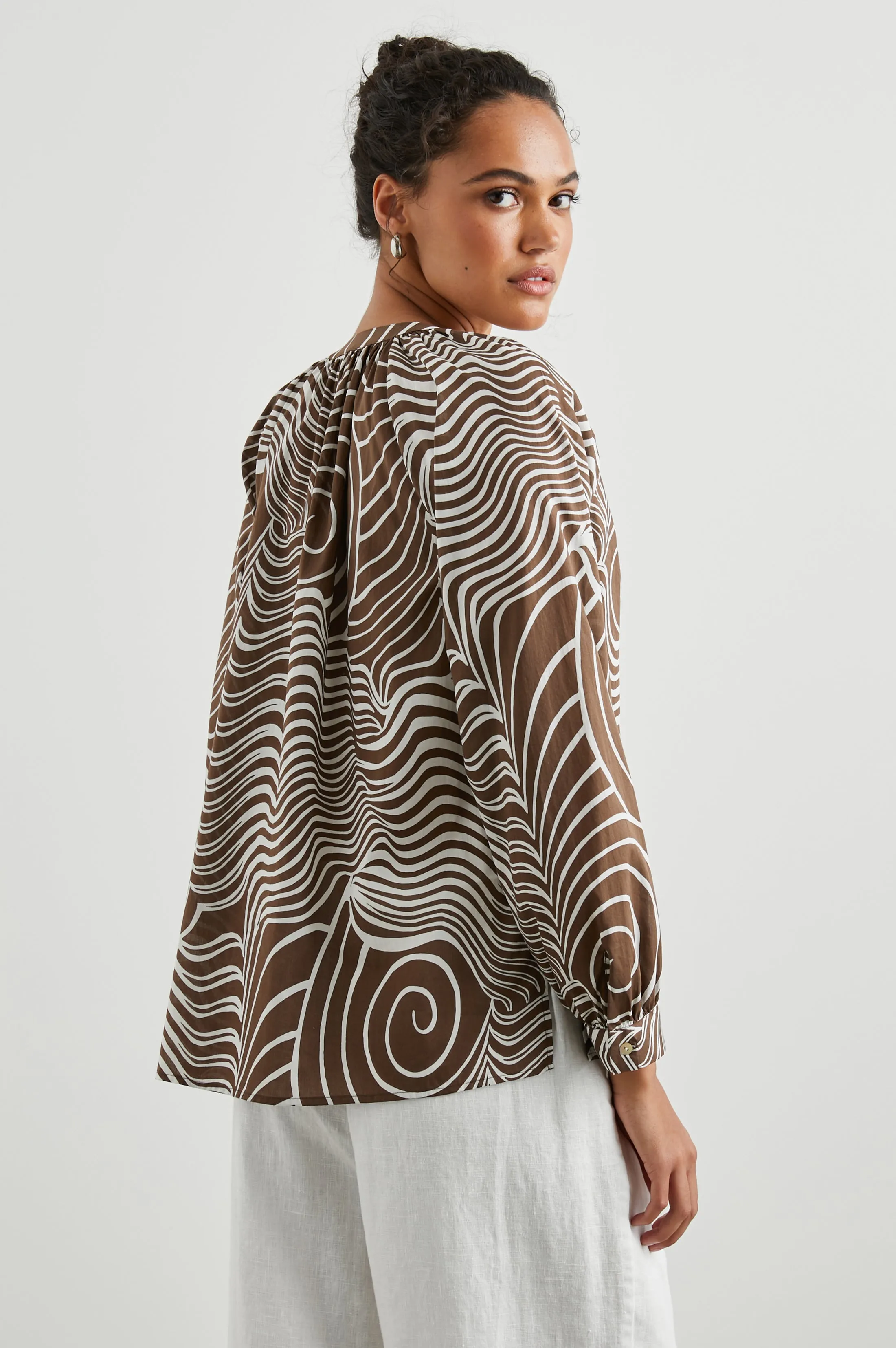 BRIELLE TOP - SWIRLS Rails