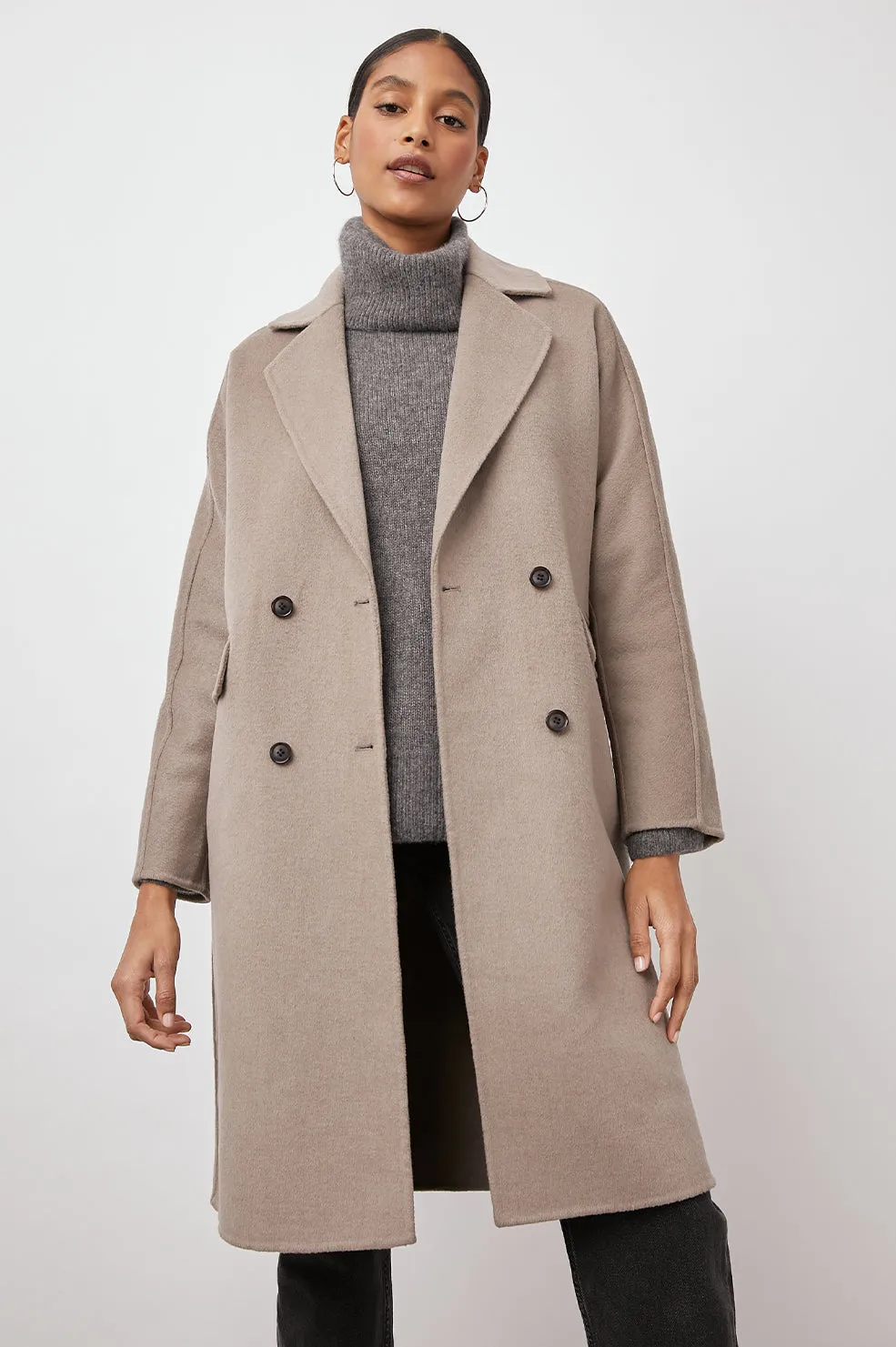 BRISTOL COAT - MINK Rails
