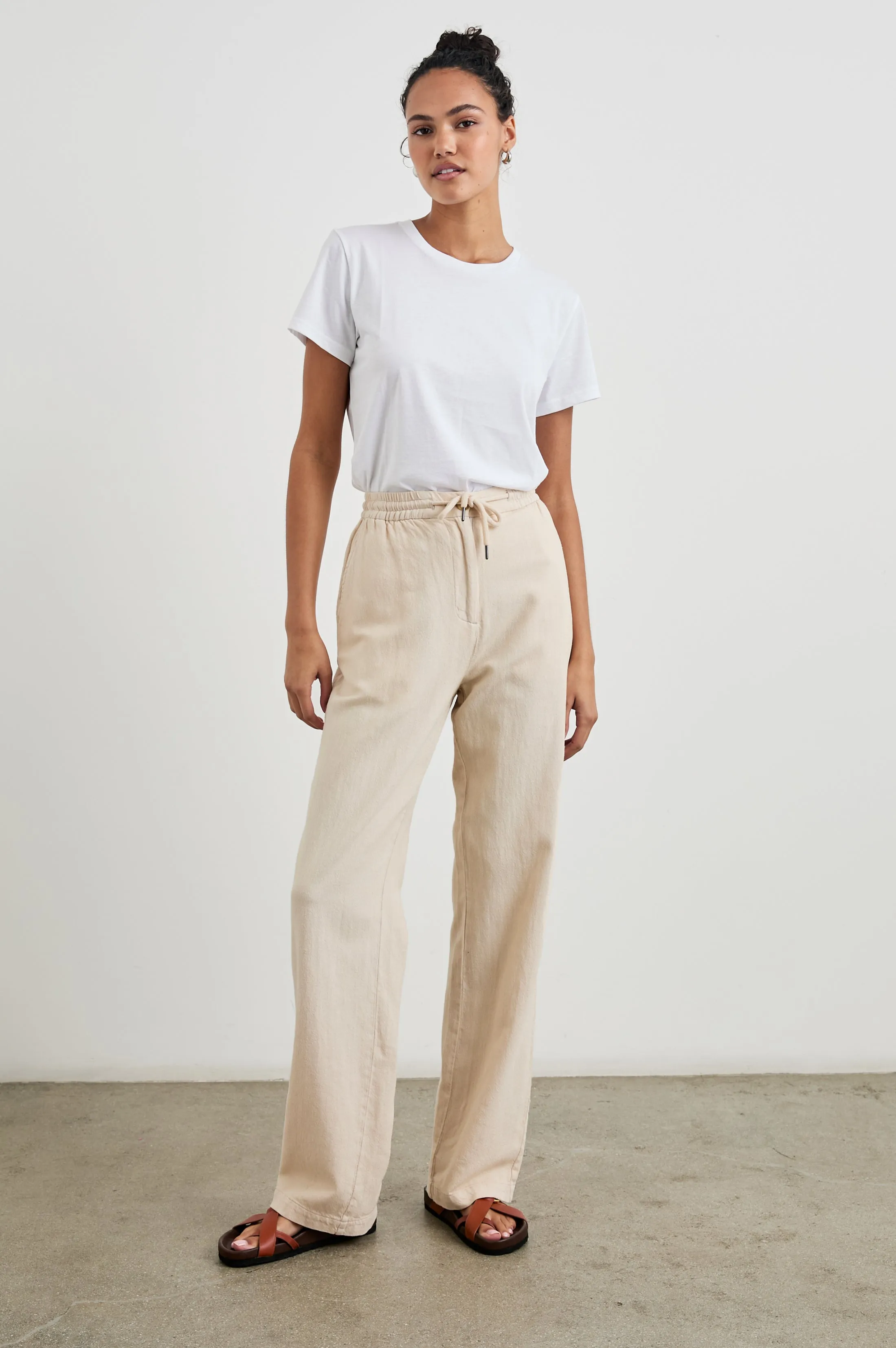 BROOKLYN PANT - STONE Rails