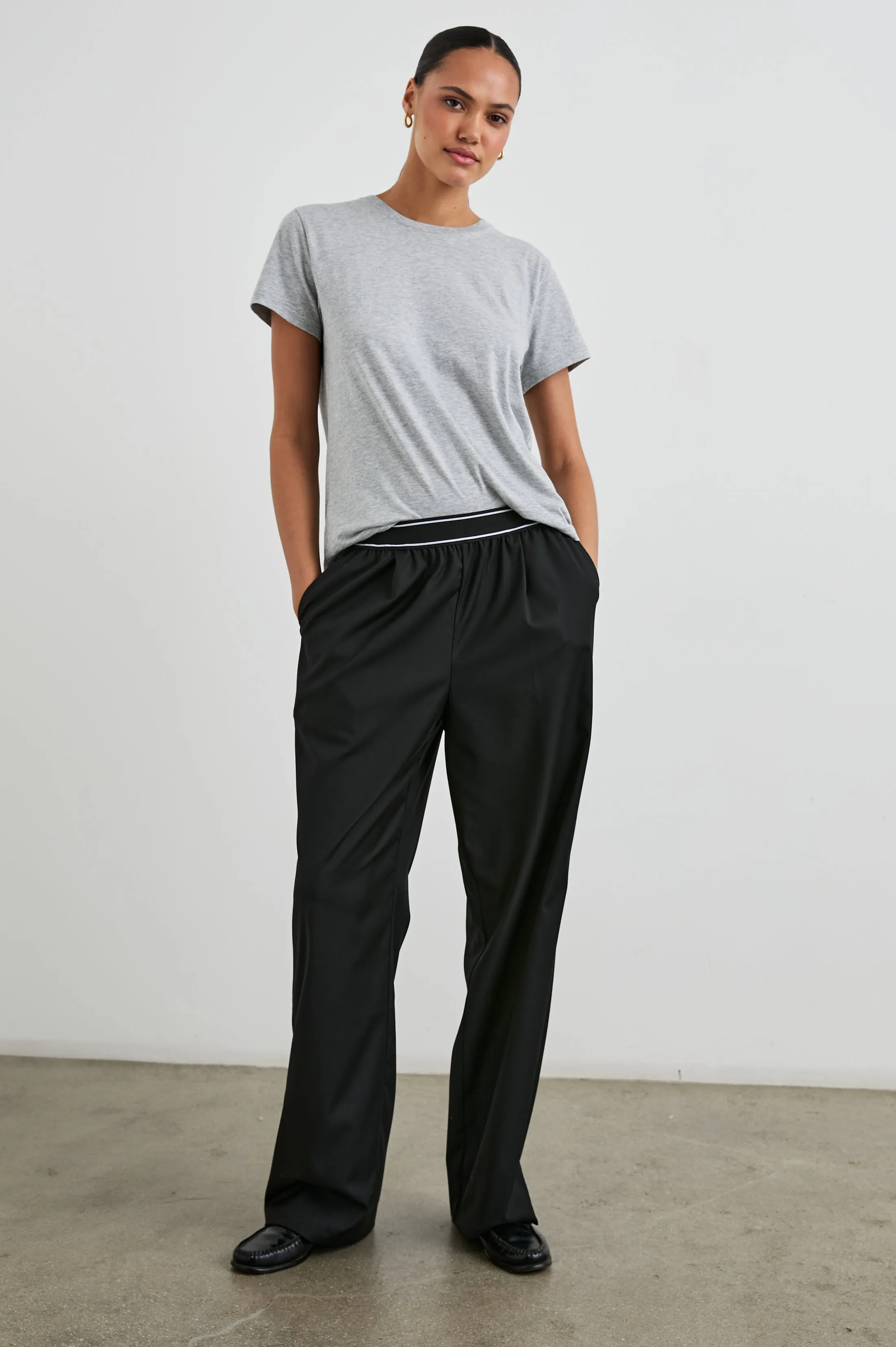 BRYNN PANT - BLACK Rails