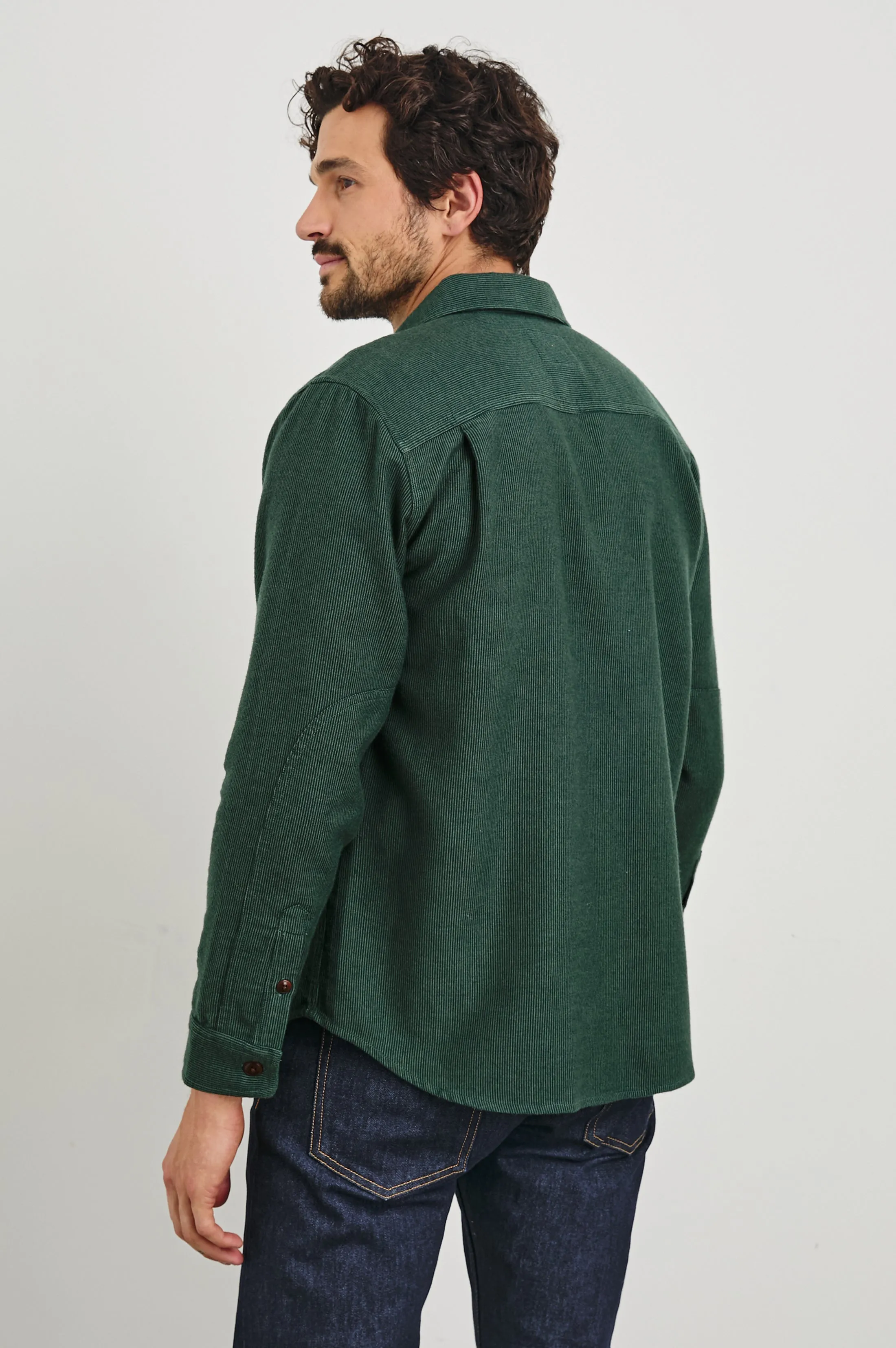 BURR SHIRT JACKET - CREEPING VINE Rails