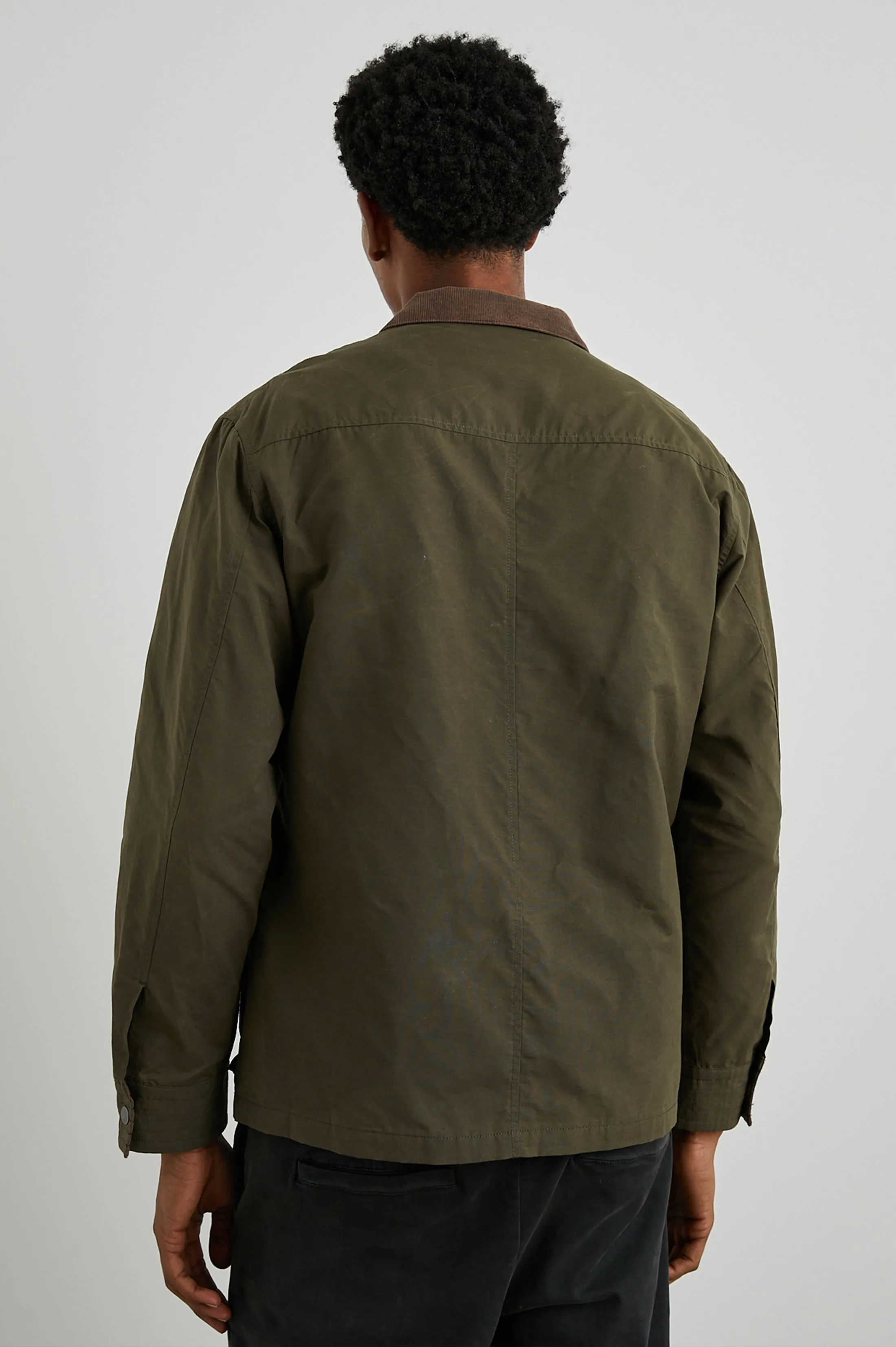CARDIFF JACKET - DARK OLIVE Rails