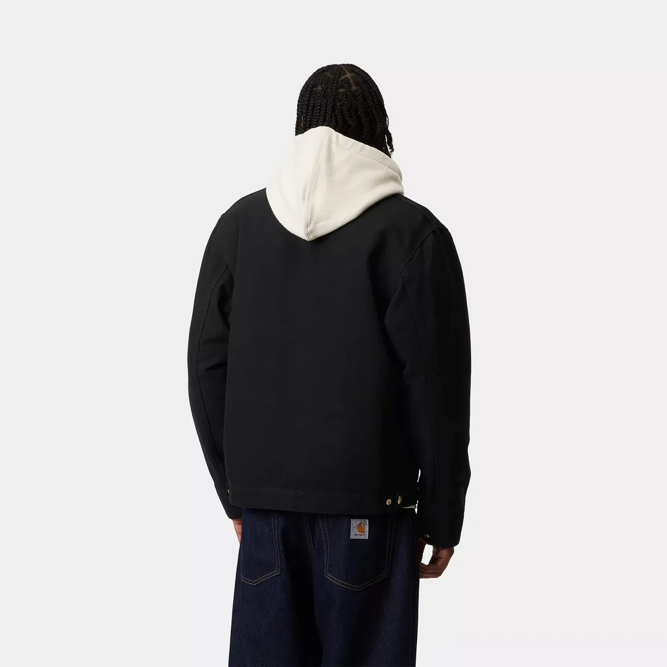 Carhartt WIP Detroit Jacket Black / Black Rinsed