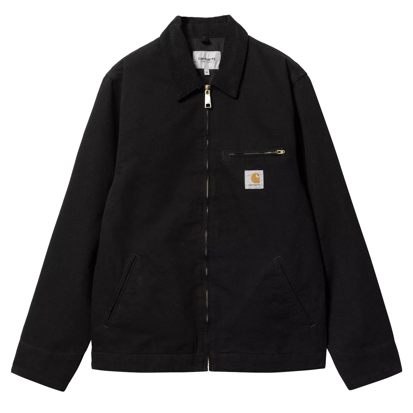 Carhartt WIP Detroit Jacket Black / Black Rinsed